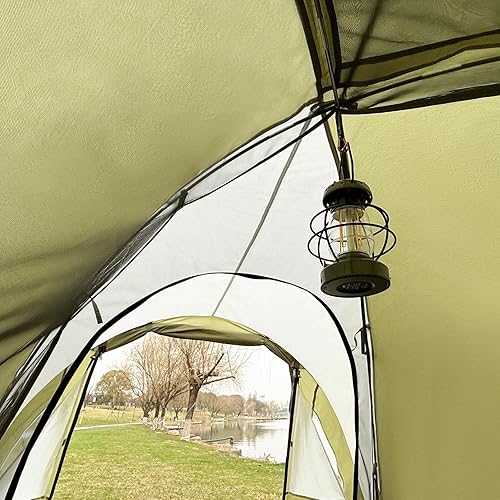 Miniatura 9 de Clostnature Tienda de campaña con porche  Tienda de campaña impermeable para 2 personas para camping, fácil instalación, refugio ligero para dos