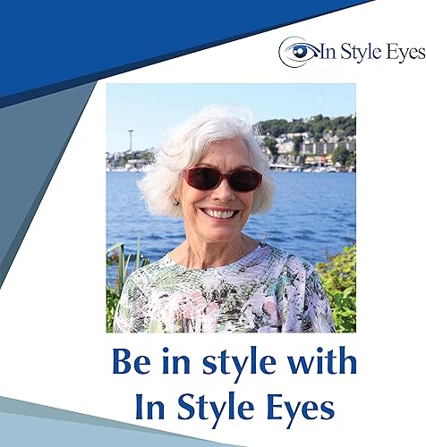 Miniatura 6 de In Style Eyes Elegantes lentes de sol de lectura completa, montura completa, montura ovalada, lentes de tramposo - Lente no polarizada de color medio