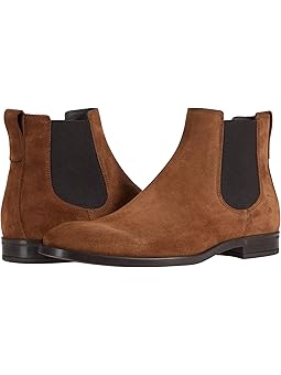 mens cheetah print chelsea boots