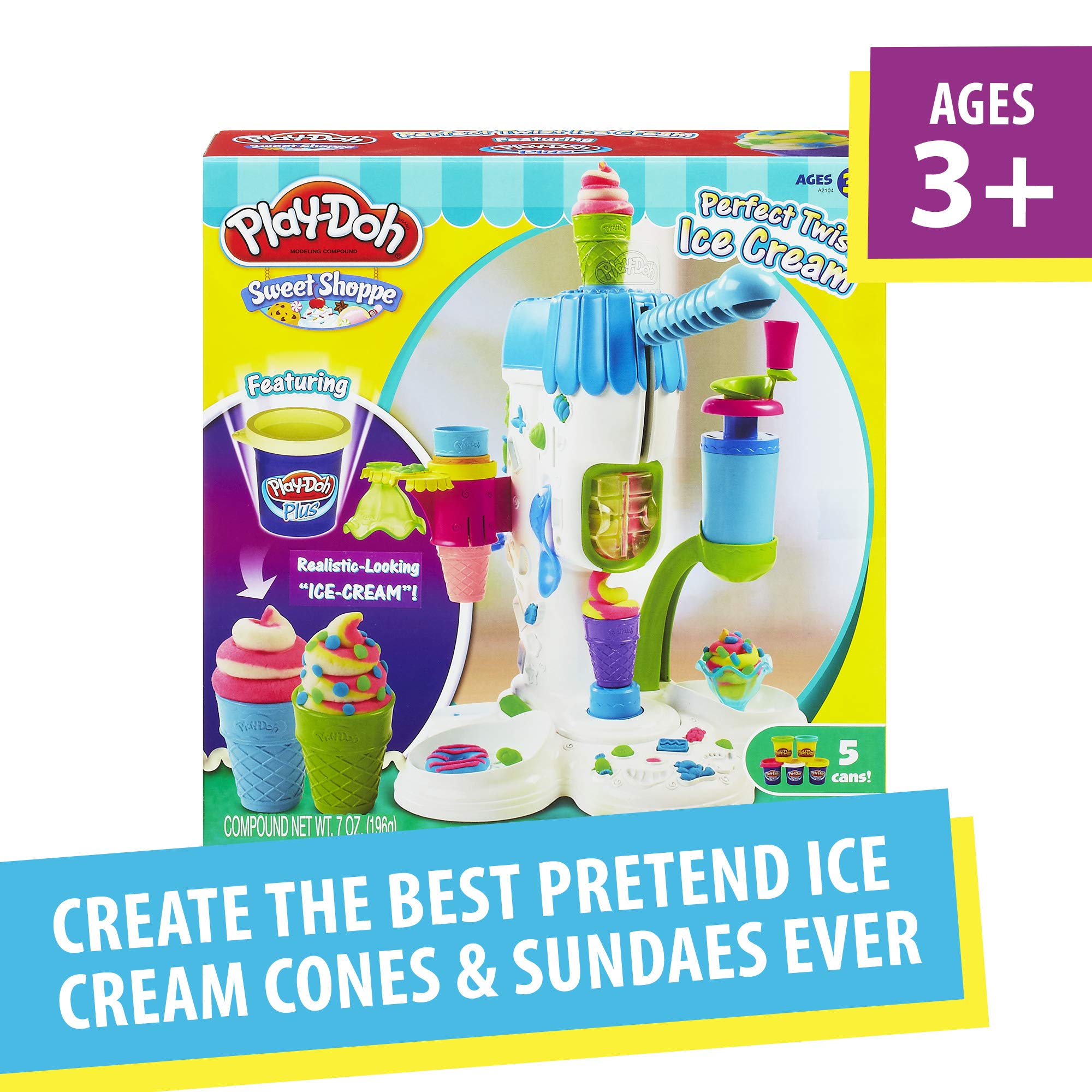 Play Doh Perfect Twist Ice Cream Toy With Non Desertcart