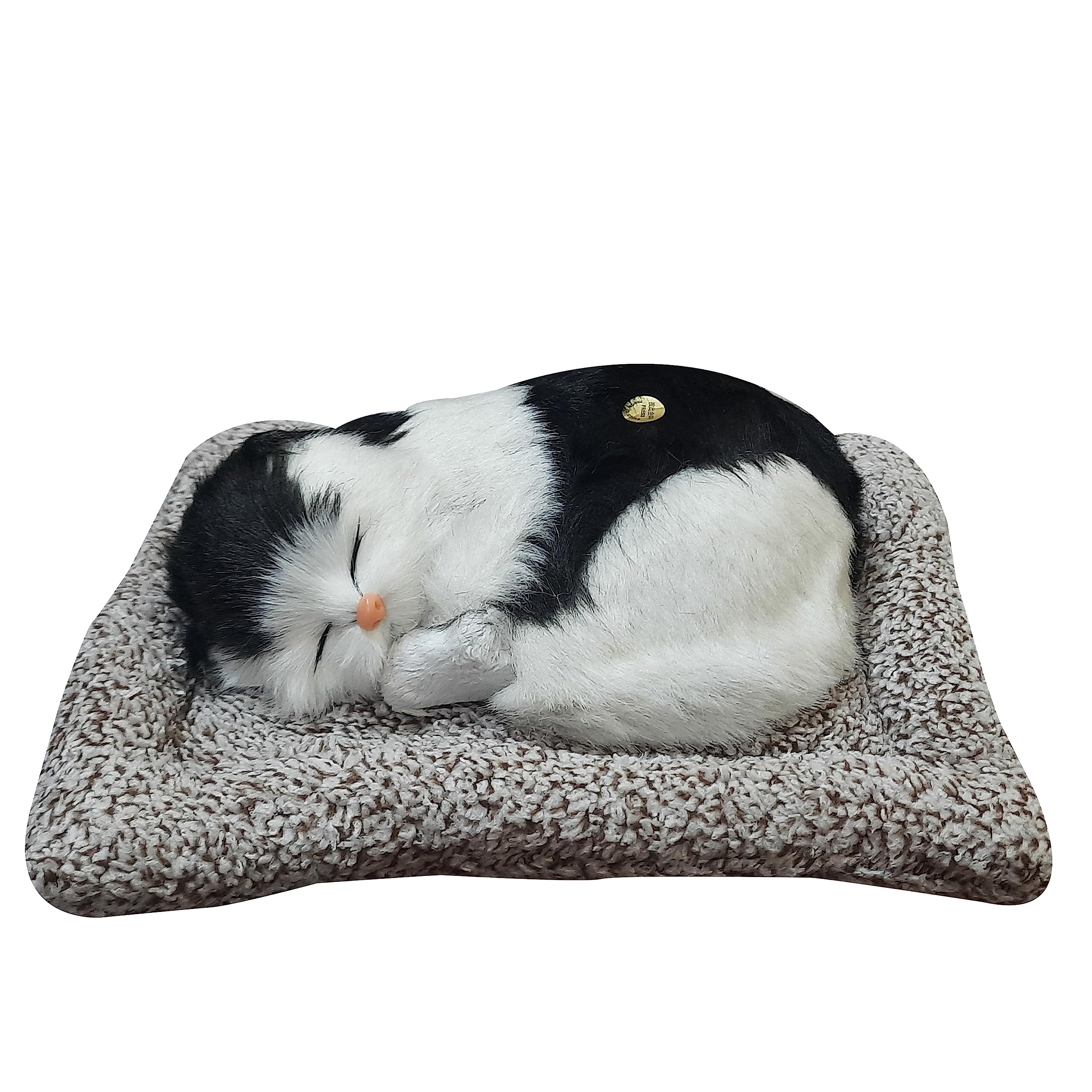 Himaja Soft Toys | Ultra Soft Cute Cat with Matt | Gift for Boys, Girls, Childrens | Birthday Gift | Size 20cm (Small, White and Gold) (B0CBQ6GL89) Amazon Price History, Amazon Price Tracker