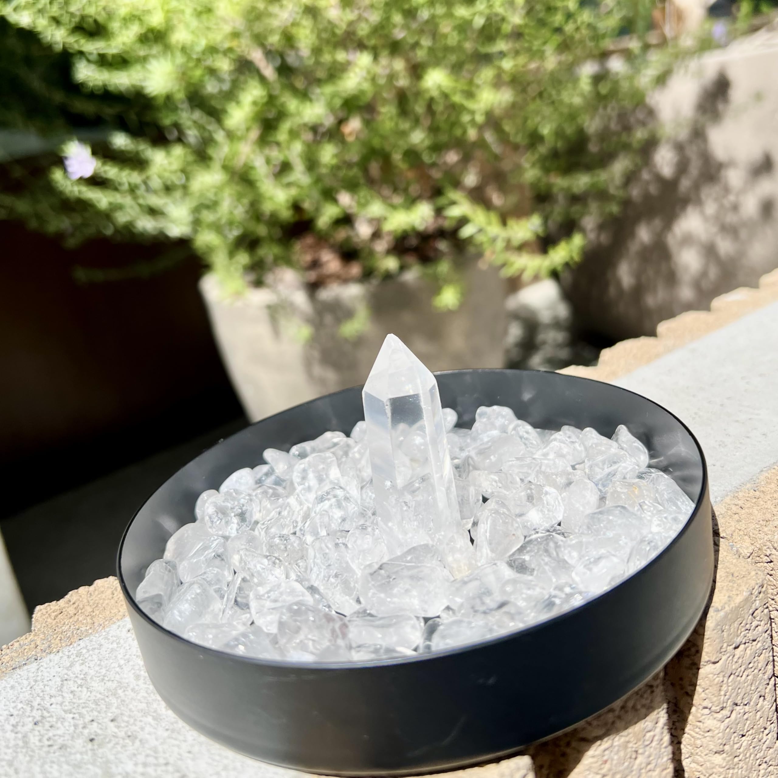 Amazon.co.jp: 水晶 さざれ石 浄化用 天然石 さざれ 水晶六角柱