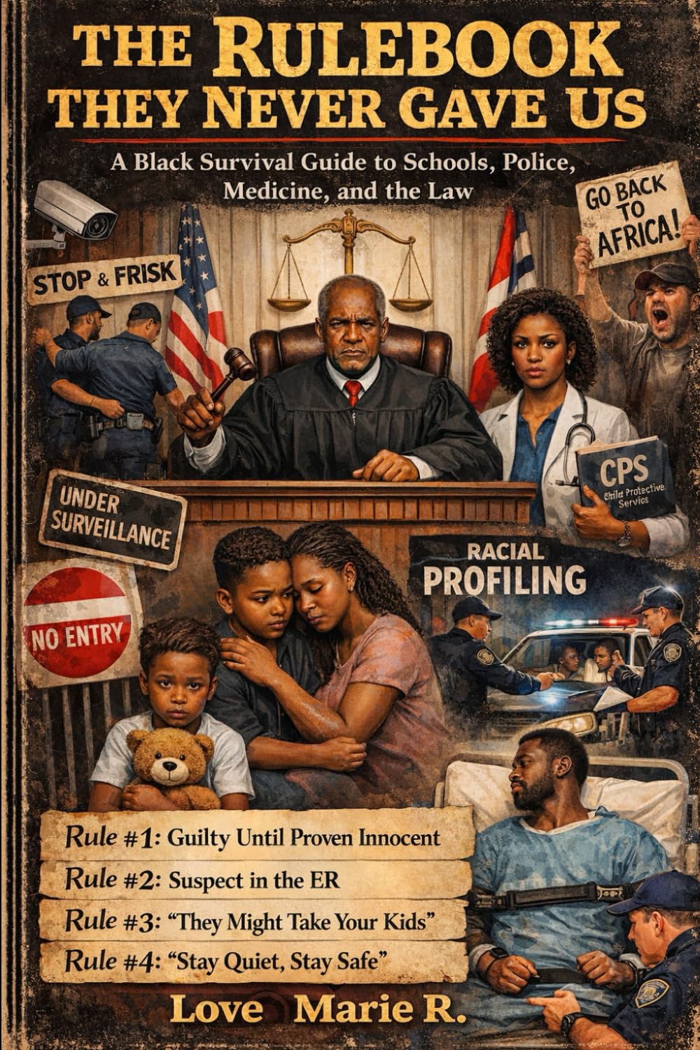 THE RULEBOOK THEY NEVER GAVE US: A Black Survival Guide to Schools, Police, Medicine, and the Law