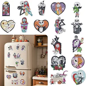 Tween/Teen: Nightmare Before Christmas Diamond Art Magnet