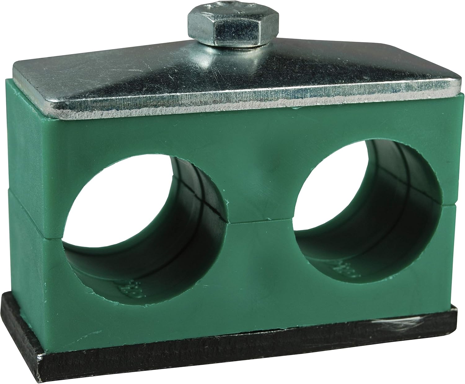 Dixon HTW12P 3/4" Twin Series Pipe Clamp Steel & Poly (L-3.35" x W-1.18" x H-2.05")
