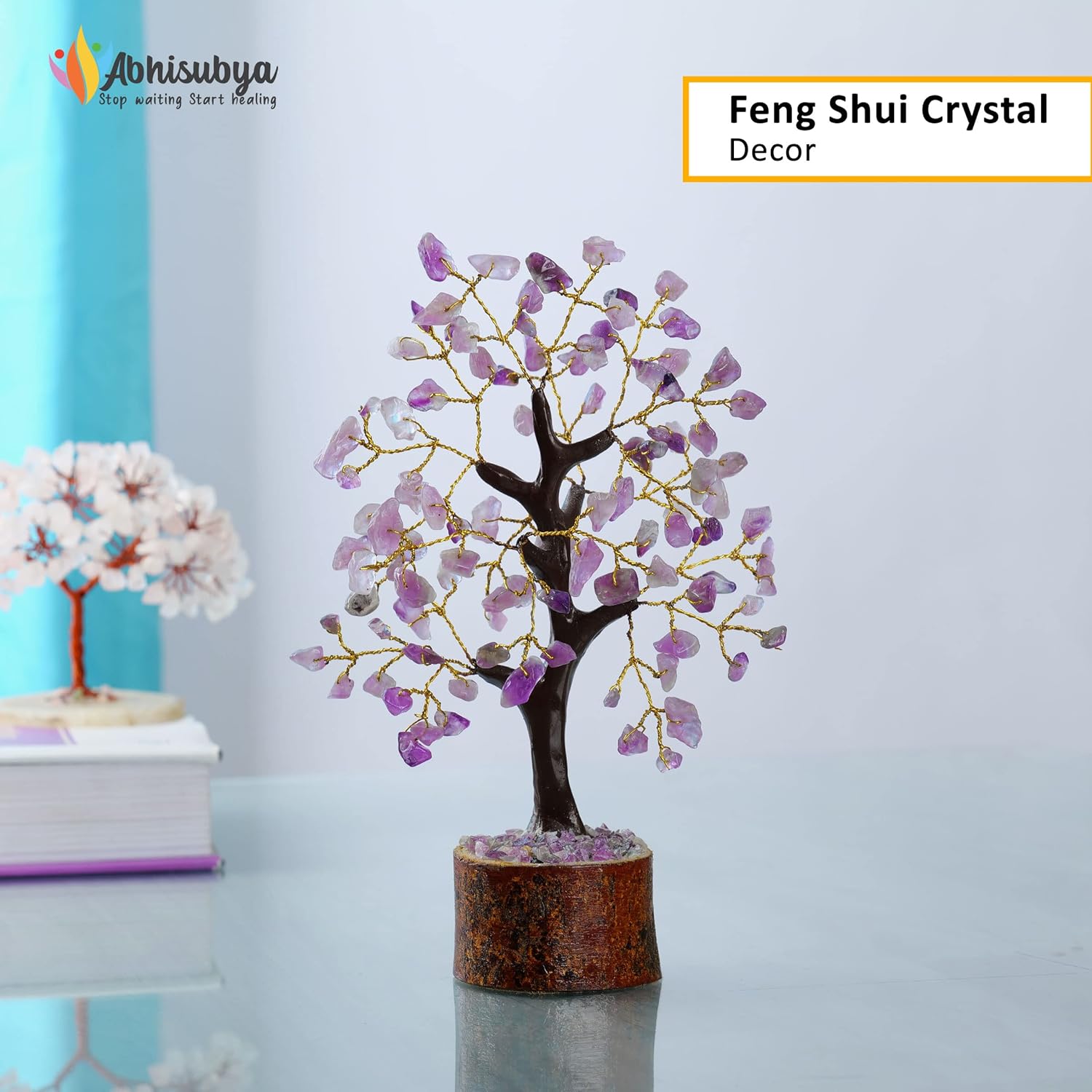 Amethyst Tree of Life - Crystal Tree - Office Decor, Spiritual Gifts for Women - Purple Amethyst - Image 5