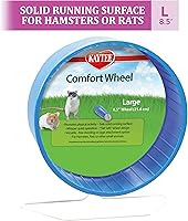 Vista 8 de Kaytee Comfort Ejercicio rueda, 8.5," grande, Multicolor Púrpura