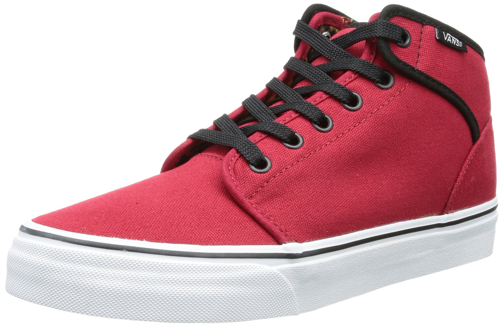 Vans U 106 Mid (Leopard) Red VUCQ9YA - Zapatillas Unisex, Color Rojo, Talla