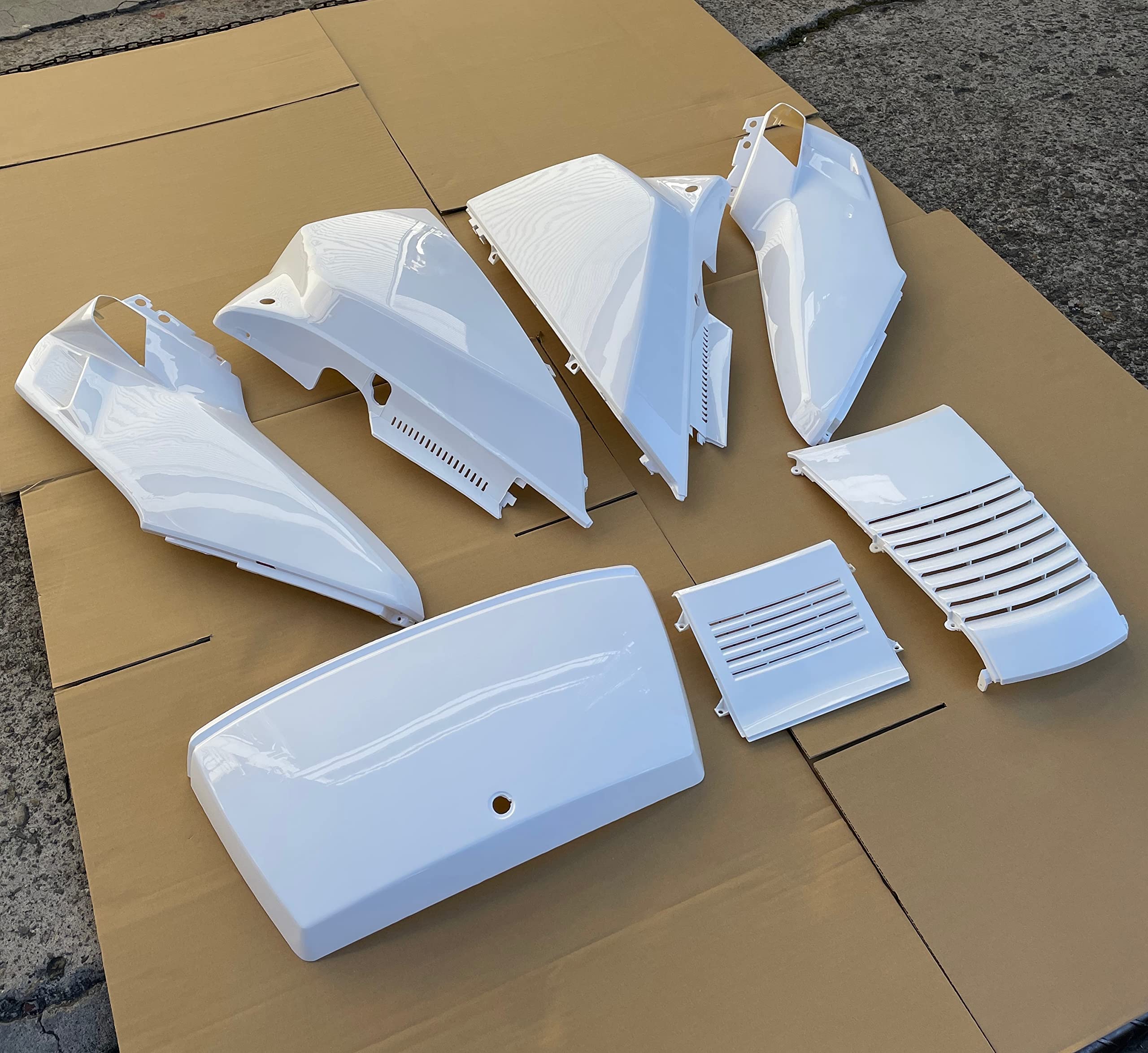 Fusion カウル 白色　使用感あり 楽天市場】ホンダ フュージョン MF02 ホワイト 塗装済み インナー