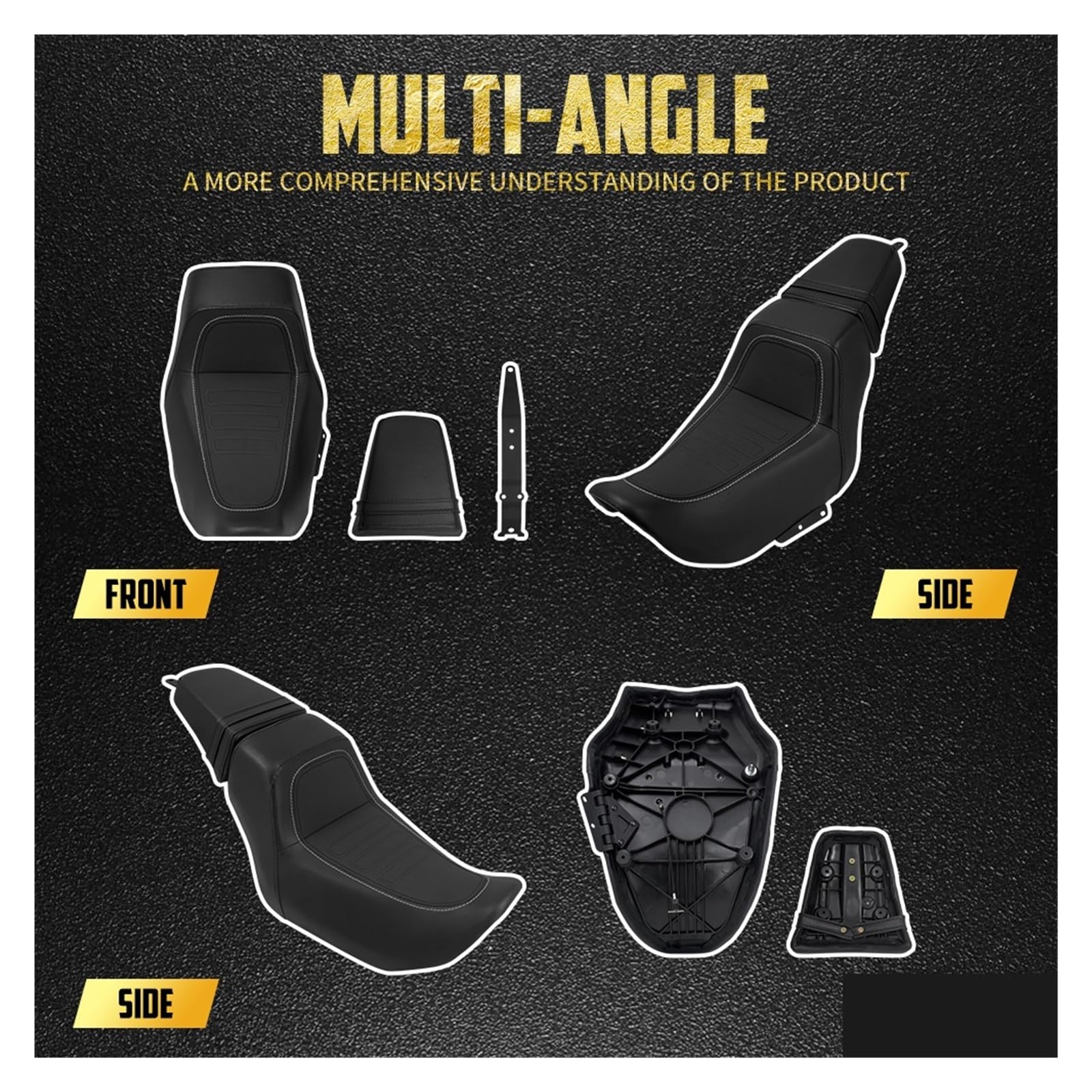 Asiento De Pasajero para Dos Conductores Motocicleta, Sillín para Nightster RH975 2022-2024 Special RH975S 23-24 Asientos Motocicleta Pasajero