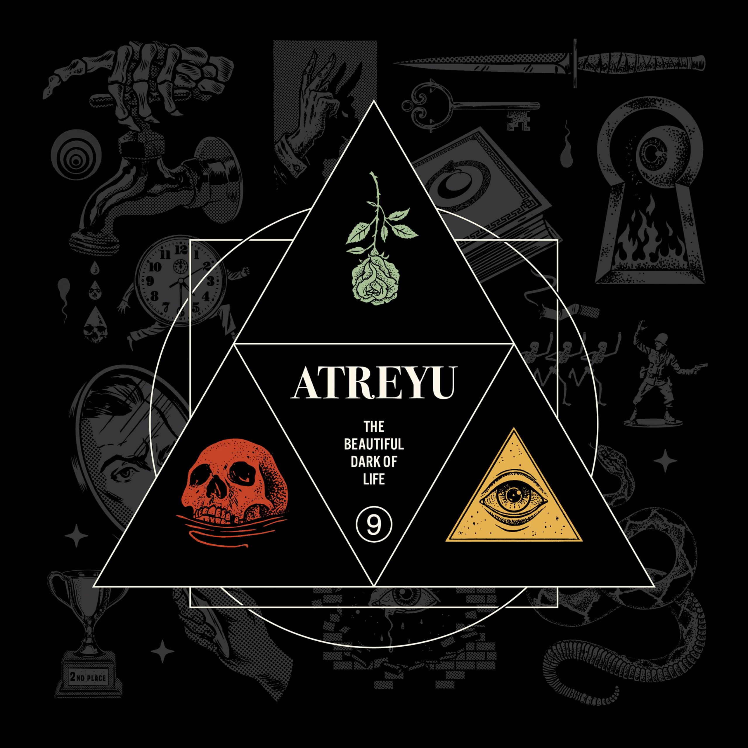 Atreyu - The Beautiful Dark of Life Limited Glow in the Dark Vinyl 12"" Album