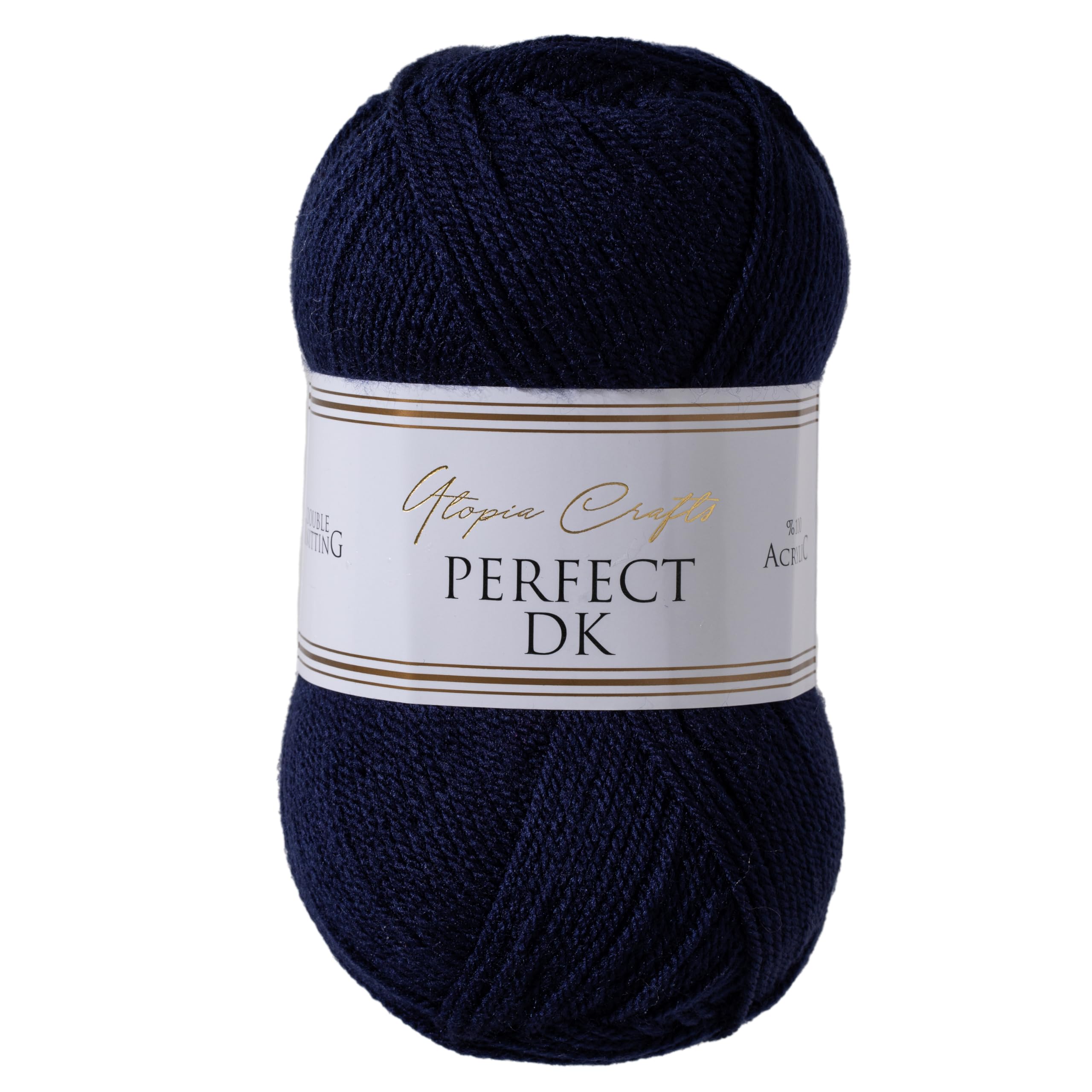 Utopia Crafts DK Double Knitting Yarn 100g (Navy Blue)