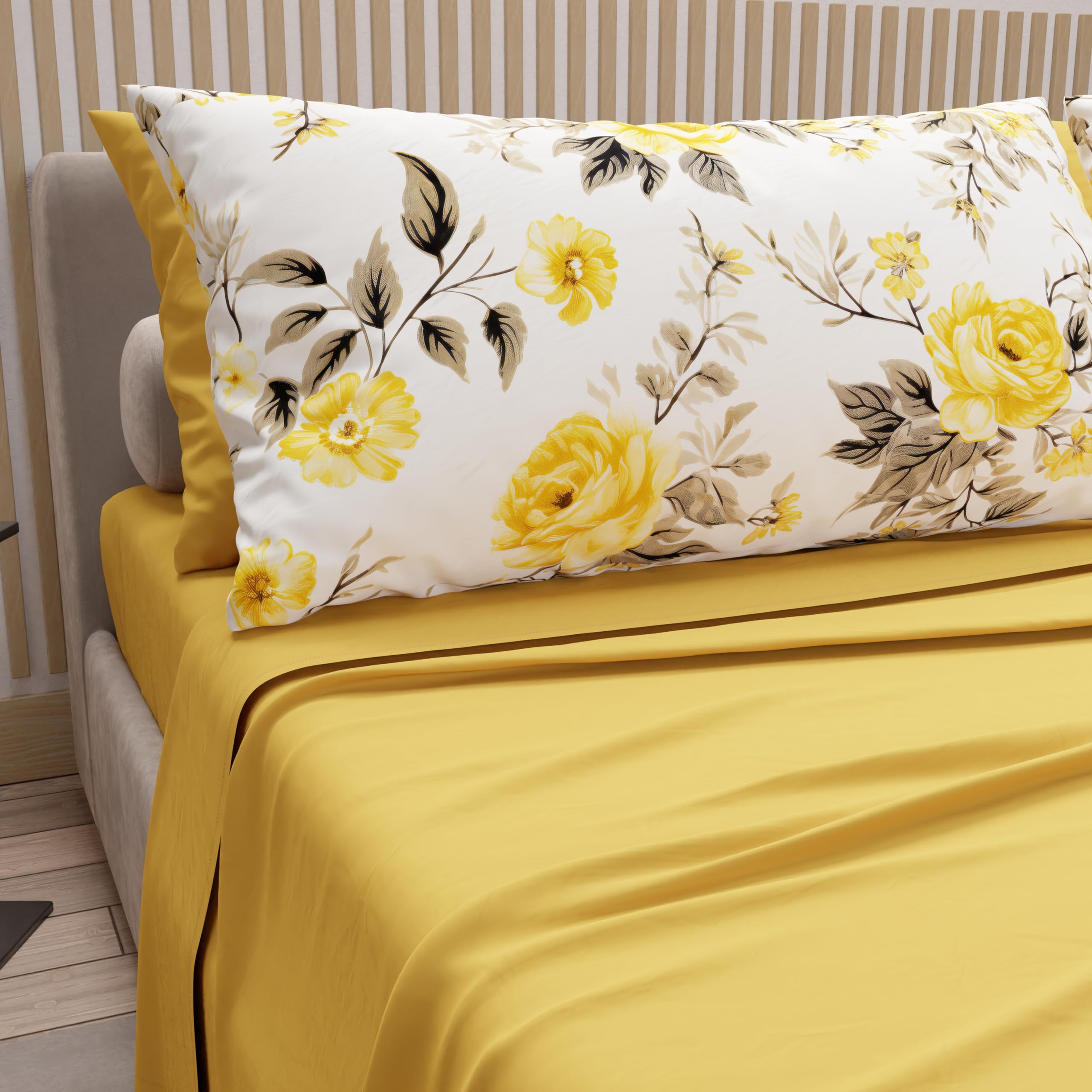 PETTI Artigiani Italiani - Cotton Sheets with Pillowcases in Digital Print, Pizza and Half Sheet, Monaco, 100% Made in Italy