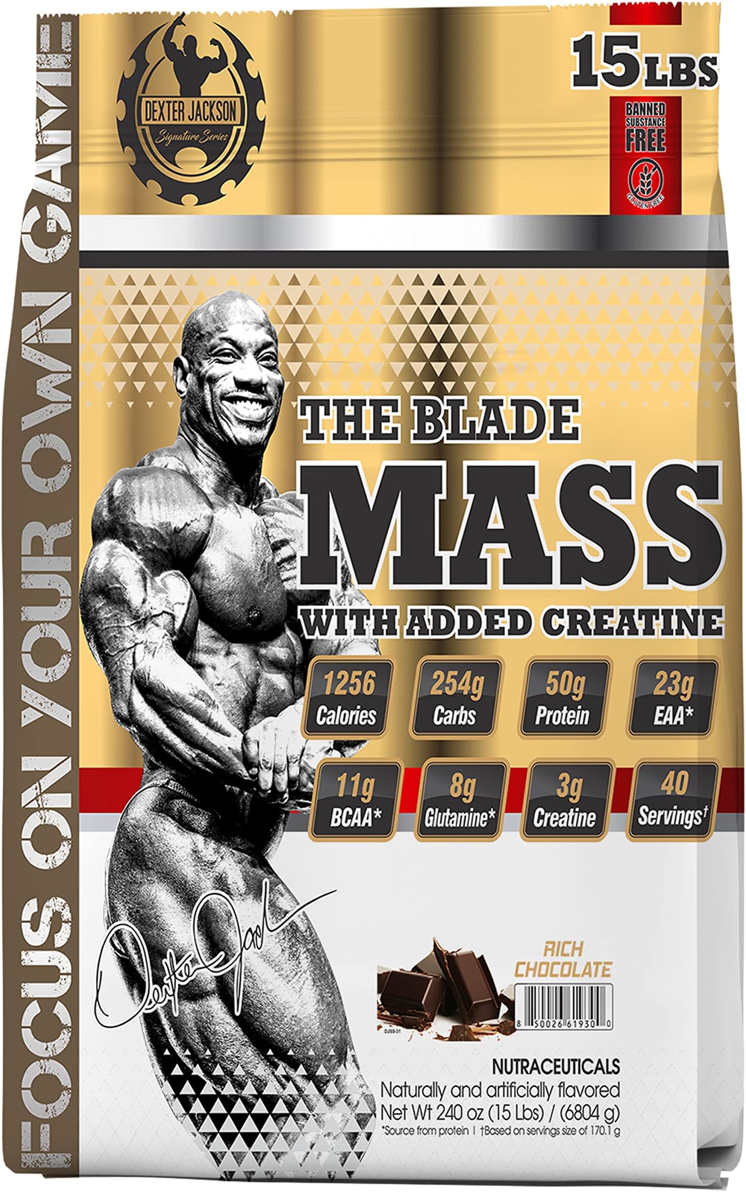 Signature series BLADE MASS Gainer 15 lbs Chocolate