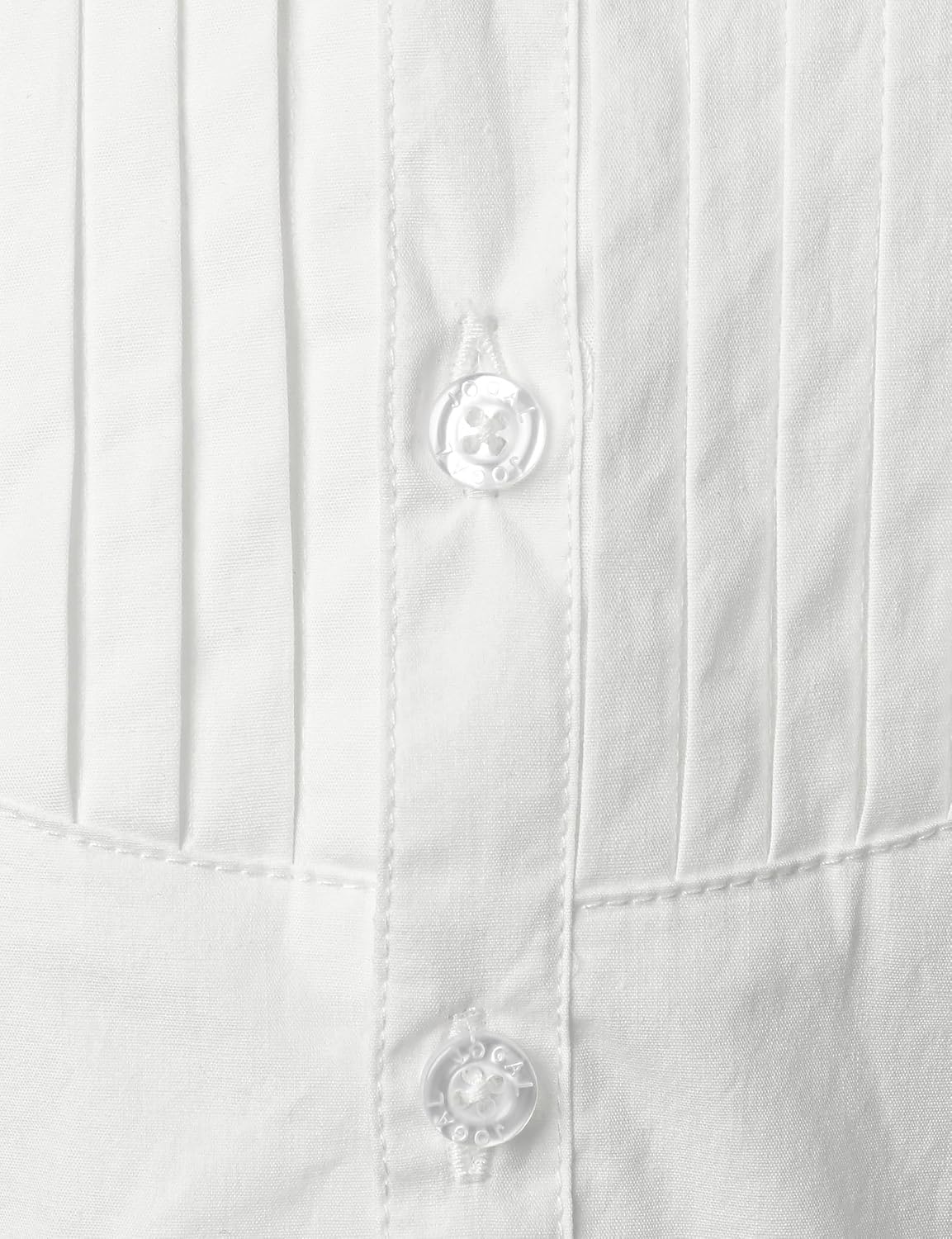 JOGAL Boys Dress Shirts Kids Pleated Tuxedo Shirt with Bow Tie for 6-14 Years Old Boys Button Down Shirt - Image 5