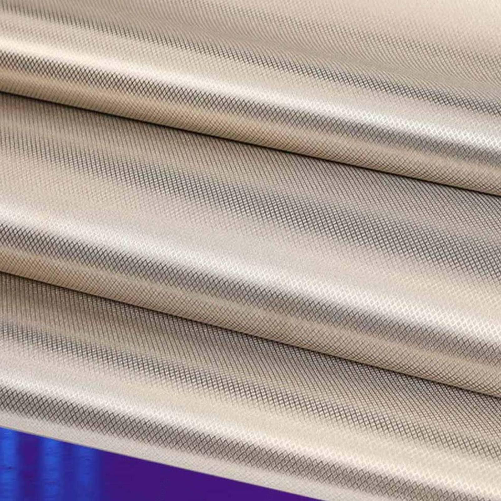 RFID EMF Blocker Fabric Faraday Fabric Faraday Cloth Anti Radiation Fabric Signal-Blocking Material EMF RFID Shielding Fabric Faraday Fabric Cloth,silver-7x1.1m