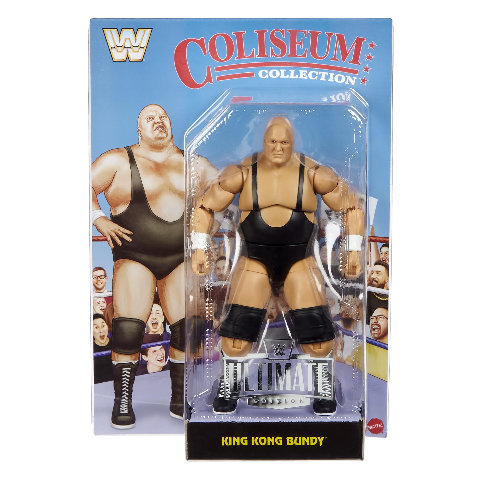 WWE WWF キングコングバンディ　King Kong Bundy フィギュア Amazon.com: WWE King Kong Bundy - Coliseum Collection Ultimate