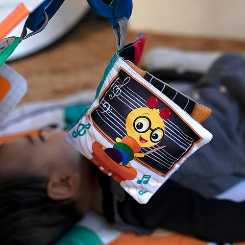 Miniatura 22 de Baby Einstein Gimnasio de Juego y Alfombrilla de Actividad 4 en 1 Kickin' Tunes con Piano Musical y de Lenguaje para Tiempo Boca Abajo