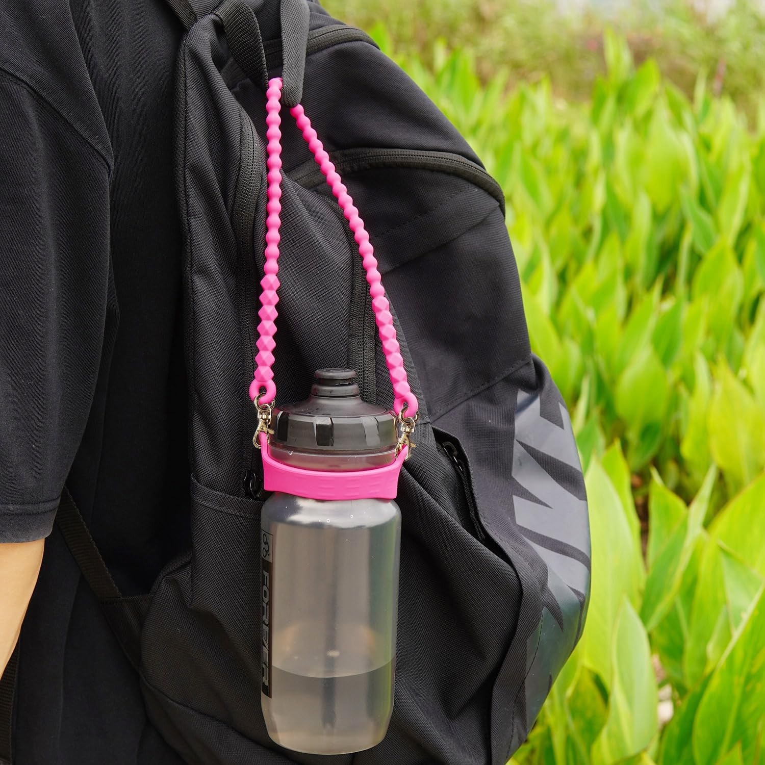 Water Bottle Handle for Stanley Cup - Soft, Durable Silicone Sling with Adjustable Strap, Fits Most 8-40oz Bottles, Ideal Stanley Cup Accessory - Image 5