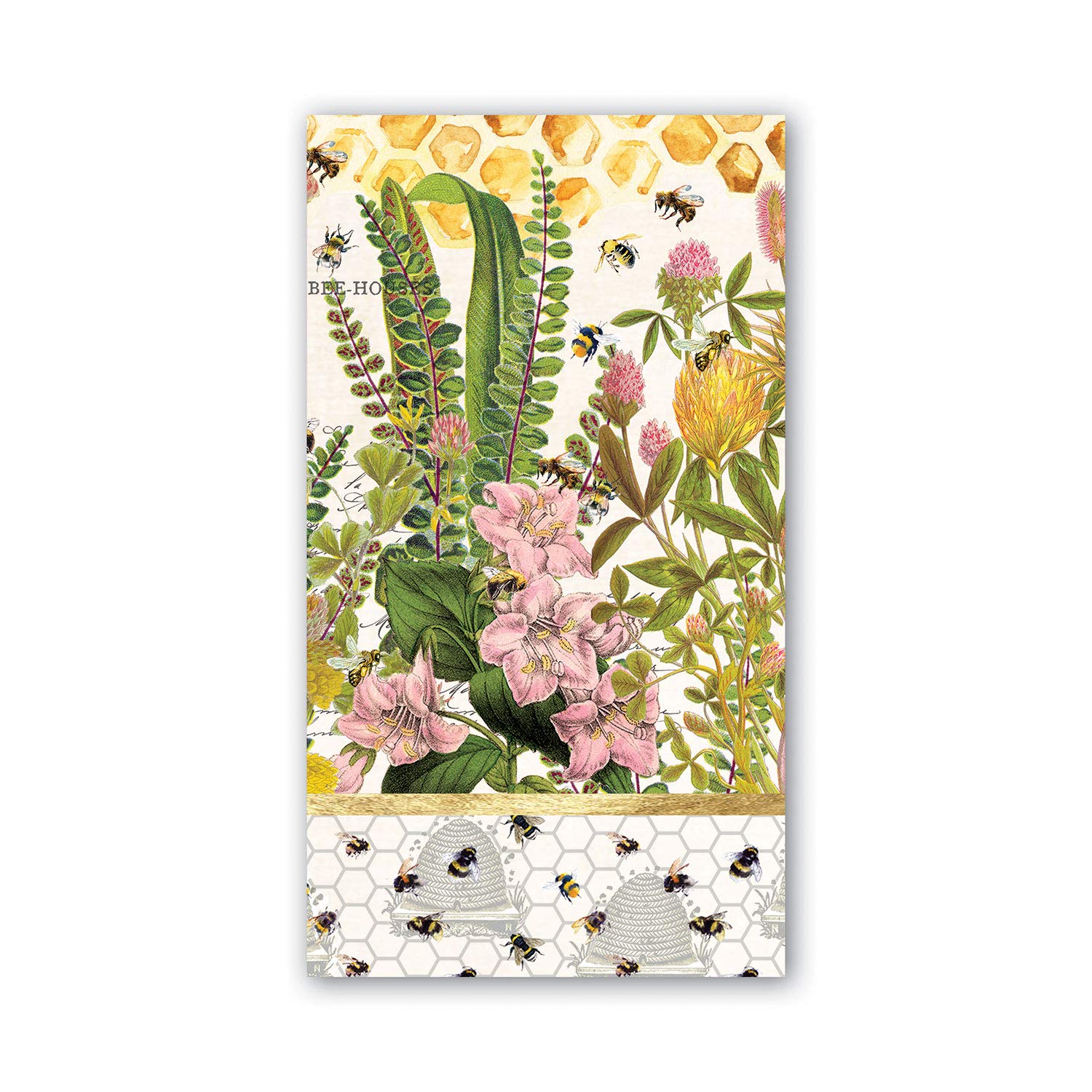 Michel Design Works Hostess Napkins, Honey & Clover