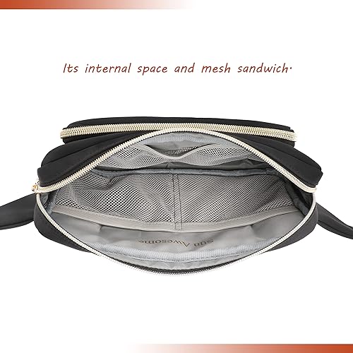 Miniatura 3 de Riñoneras para mujer, a la moda, lindas, para mujer, con cinturón de cadera, riñonera para mujer, bandolera con cinturones ajustables para Disney,