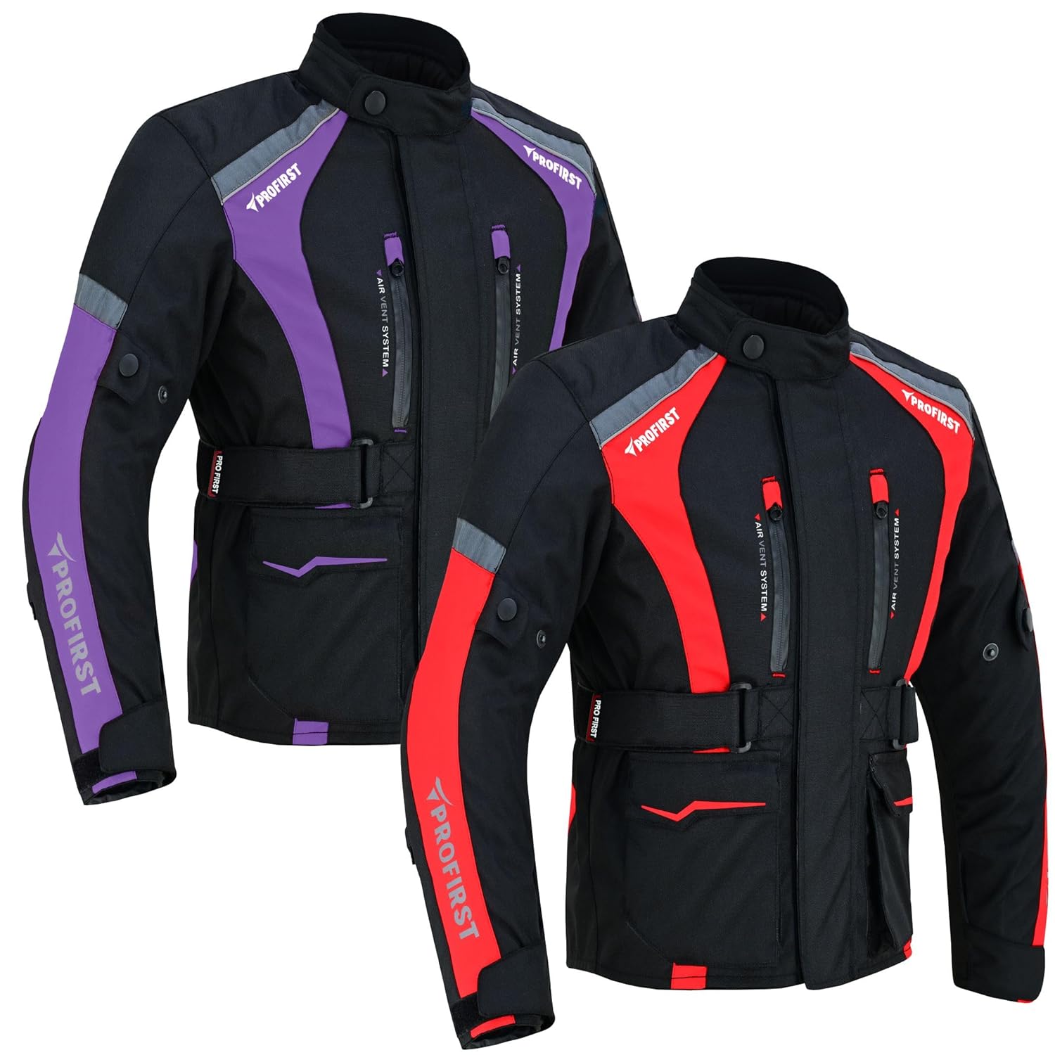 PROFIRST Kids Motorcycle Jacket with CE Armor Waterproof Breathable Riding Jacket for Boys Girls with Ventilation