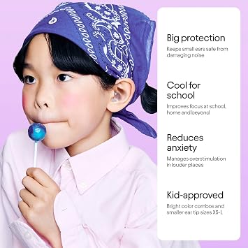 Loop Engage Kids 2 Ear Plugs (6-12yrs) - Everyday Noise Relief