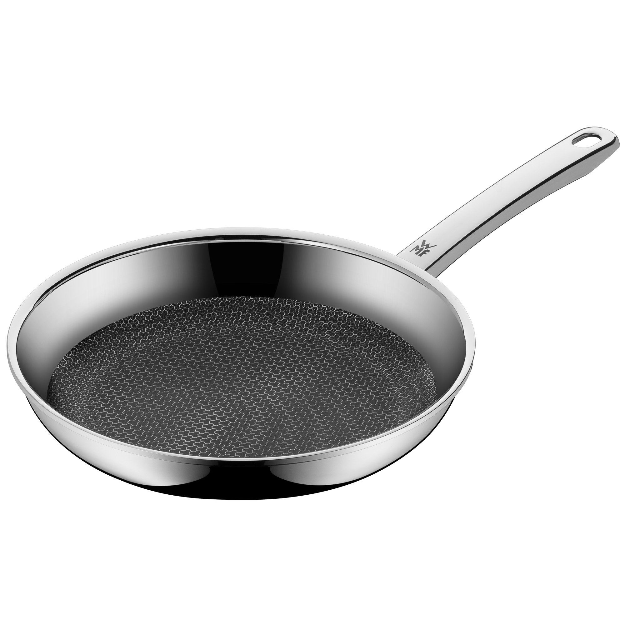 WMF Profi Resist - Set di 2 Padelle Antiaderenti 24-28 cm, Material Multicapa, Núcleo di Alluminio, Esterno Cromato, Acciaio Inossidabile Cromargan; Adatte per Tutte le Cucine
