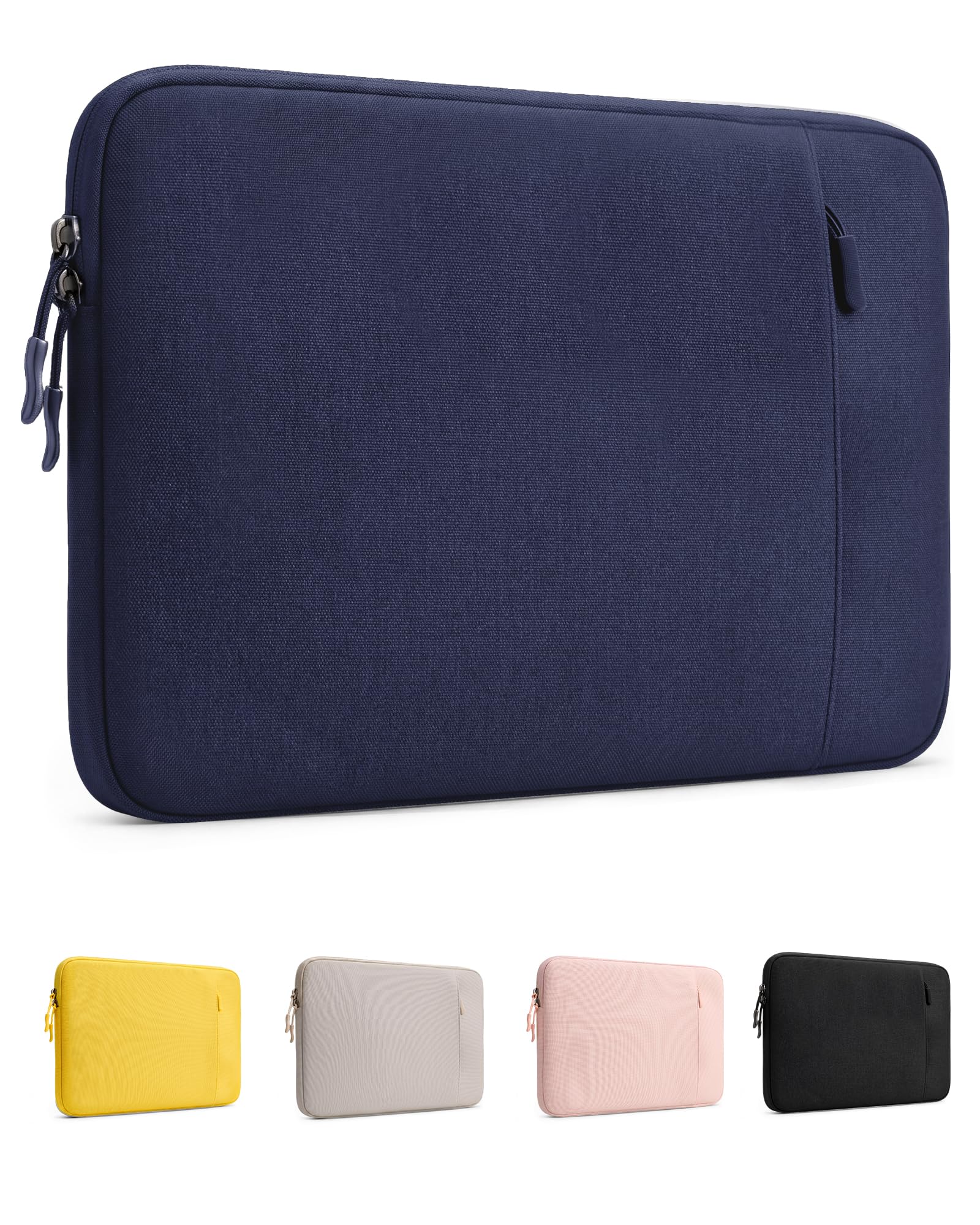 ProCase MacBook Neo専用設計パソコンケース 13インチ カラーコーデPCケース ノートパソコンケース - グレーチェック | 2026年モデル（A18 Pro）対応，保護スリーブ,薄型インナーバッグ,ソフト裏地, 衝撃吸収, 傷防止, 軽量, 持ち運び便利, 通勤通学
