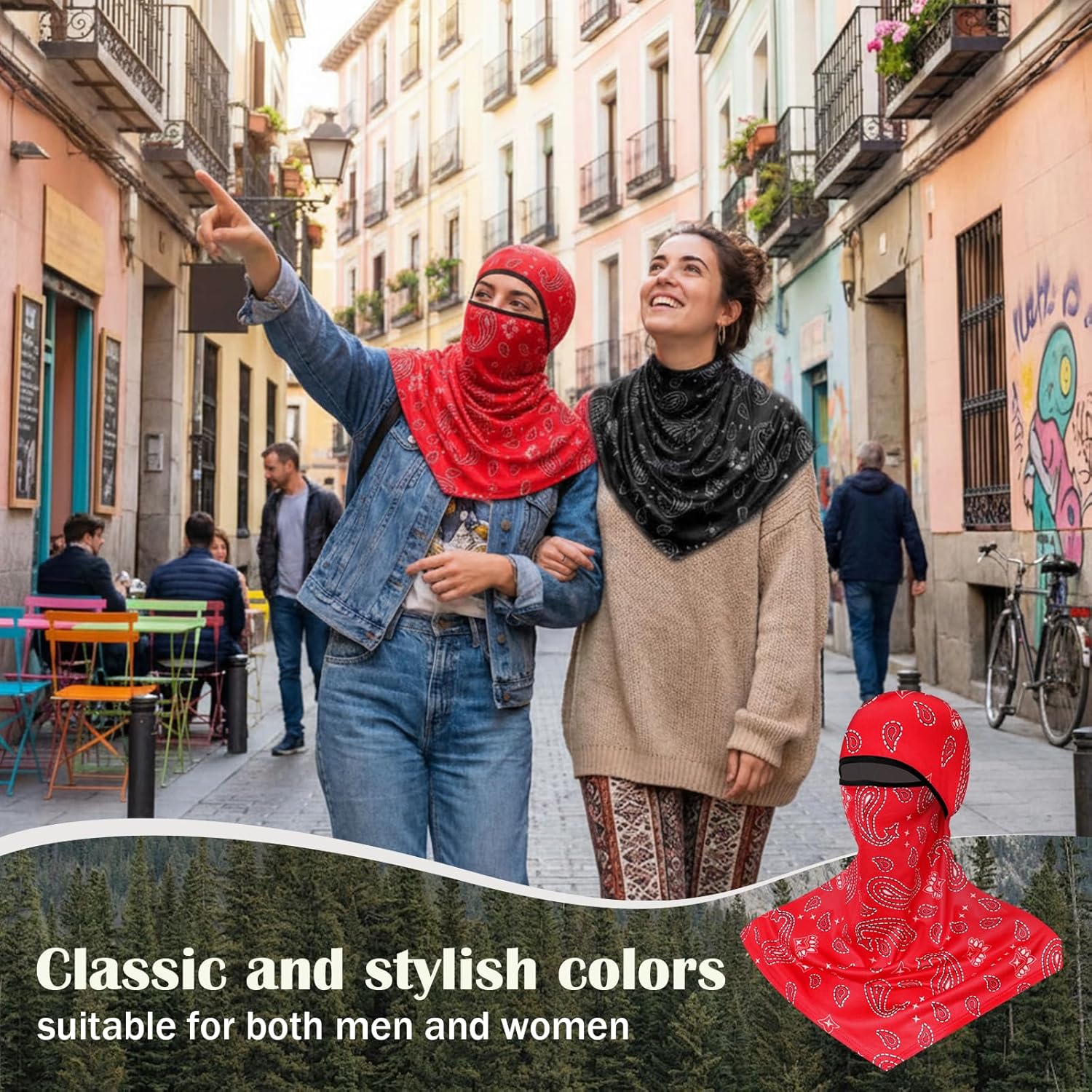Balaclava Full Face Masks Summer Balaclava Long Face and Neck Cover Breathable Sun Protection for Men Women