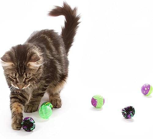 Miniatura 3 de OurPets Rolling in the Fun - Juguete para gatos (6 piezas)