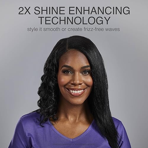 Vista 9 de Remington Shine Therapy - Plancha alisadora de pelo de 1 pulgada, plancha plana infundida con aceite de argán y queratina, plancha plana profesional