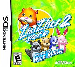 New Activision Blizzard Zhu Zhu Pets 2: Featuring The Wild Bunch Puzzle Game 1 User Nintendo Ds