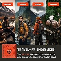 Vista 6 de Ben's Bandana repelente de garrapatas e insectos con escudo de insectos (paquete de 2)