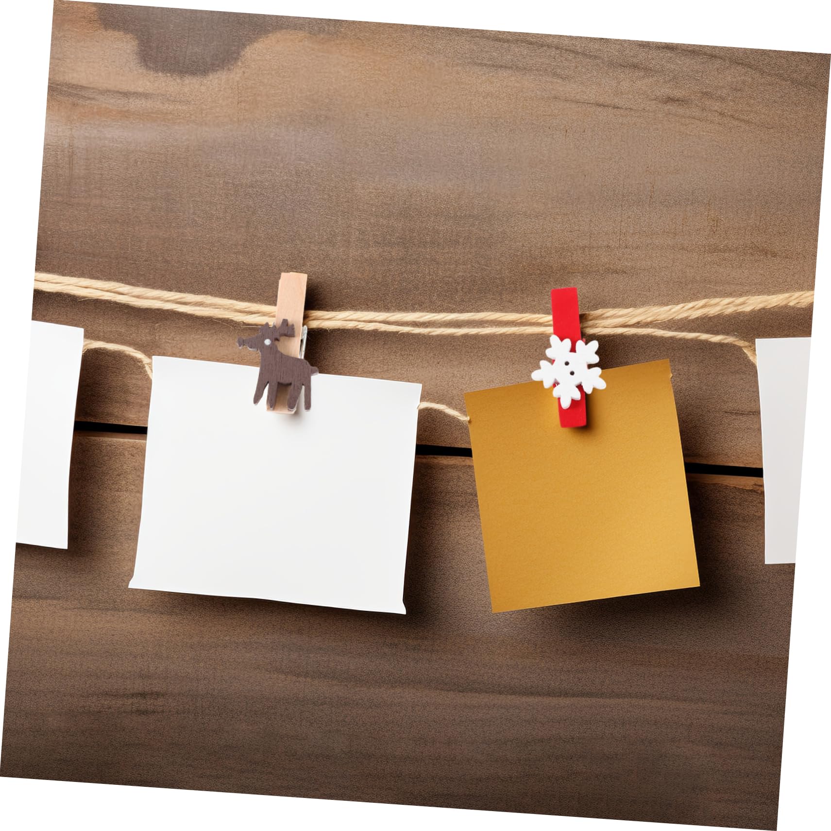 Gatuida 625stücke Teiliges Weihnachts Holzklammern Clips Für Weihnachtsbaum Dekoration Handwerk Und Süße Klammern Im Weihnachtsdesign Für Karten Und Notizen