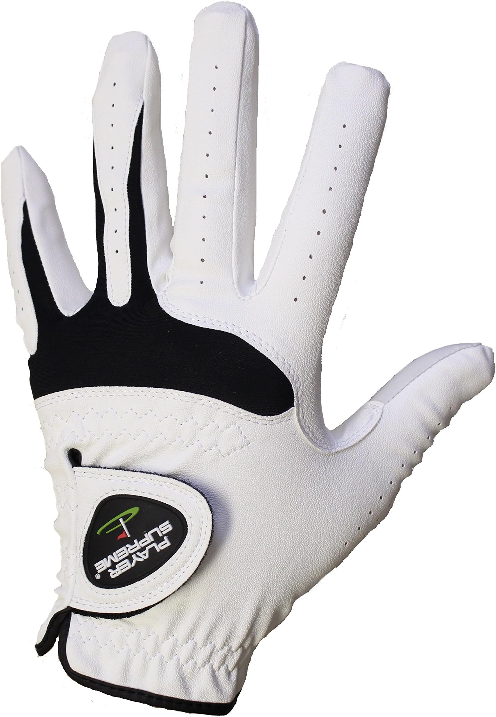 Men's All Weather Synthetic and Cabretta Leather Golf Gloves (for Right Handed Golfers - Worn on The Left Hand)