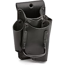 OX Tools Leather Tool Pouch with Hammer Holder and Kevlar Stitching - Tool Organizer with Durable Top-Grain Leather Hammer Holder for Belt - Porta Martillos De Construccion
