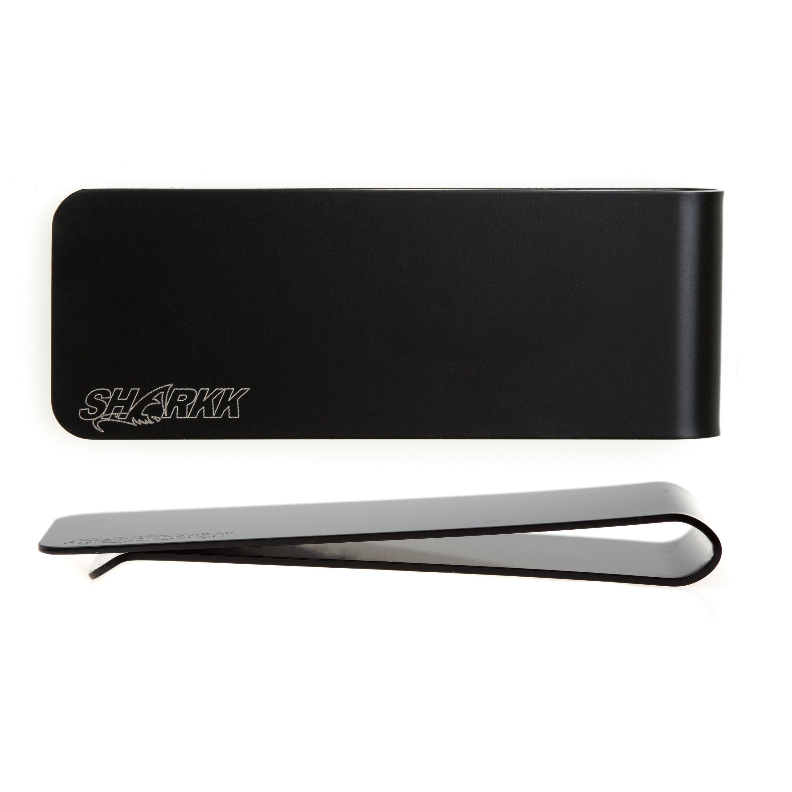 Silver Stainless Steel Slim Money Clip Wallet (Black Stainless Steel )-image-18