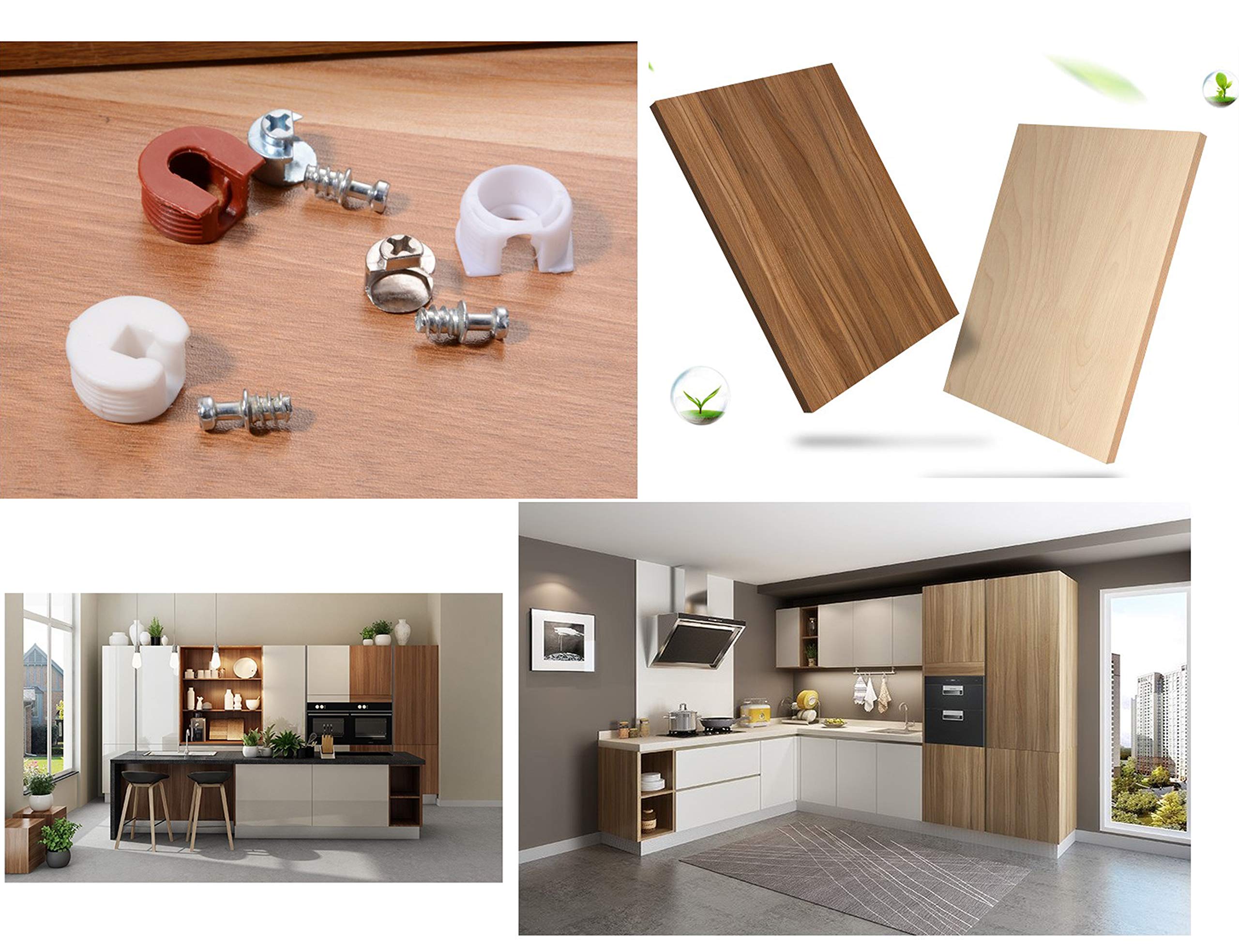 15 Pieces Connecting Screws For Furniture Cabinets M6 40-35 Mm 7,5 - View #12