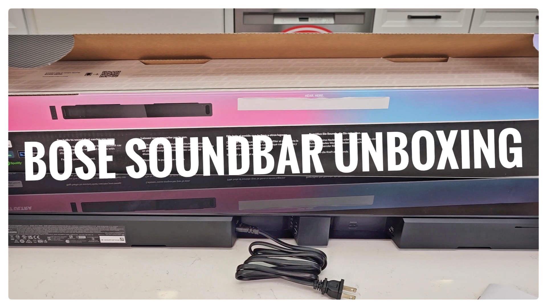 Watch Unboxing Bose Smart Ultra Soundbar on Amazon Live