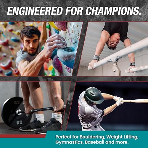 Miniatura 6 de Tiza de escalada  Tiza de gimnasio de grado competitivo para escalada en roca, bouldering, gimnasia, levantamiento de pesas, tiza de elevación de