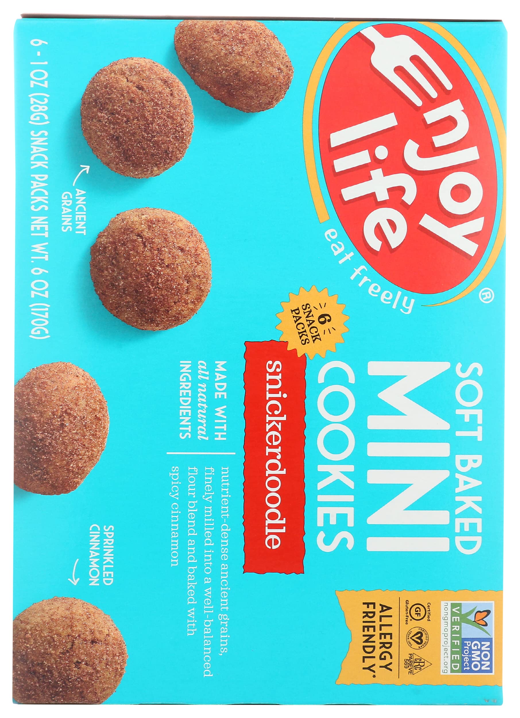 Cookies Mini Snickerdoodle Soft 6 Count, 6 Ounce | Grocery Pickup