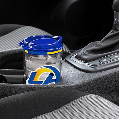 Miniatura 312 de Rico Industries NFL - Vaso clásico de fútbol americano de doble pared, 16 oz o 20 onzas, tapa W