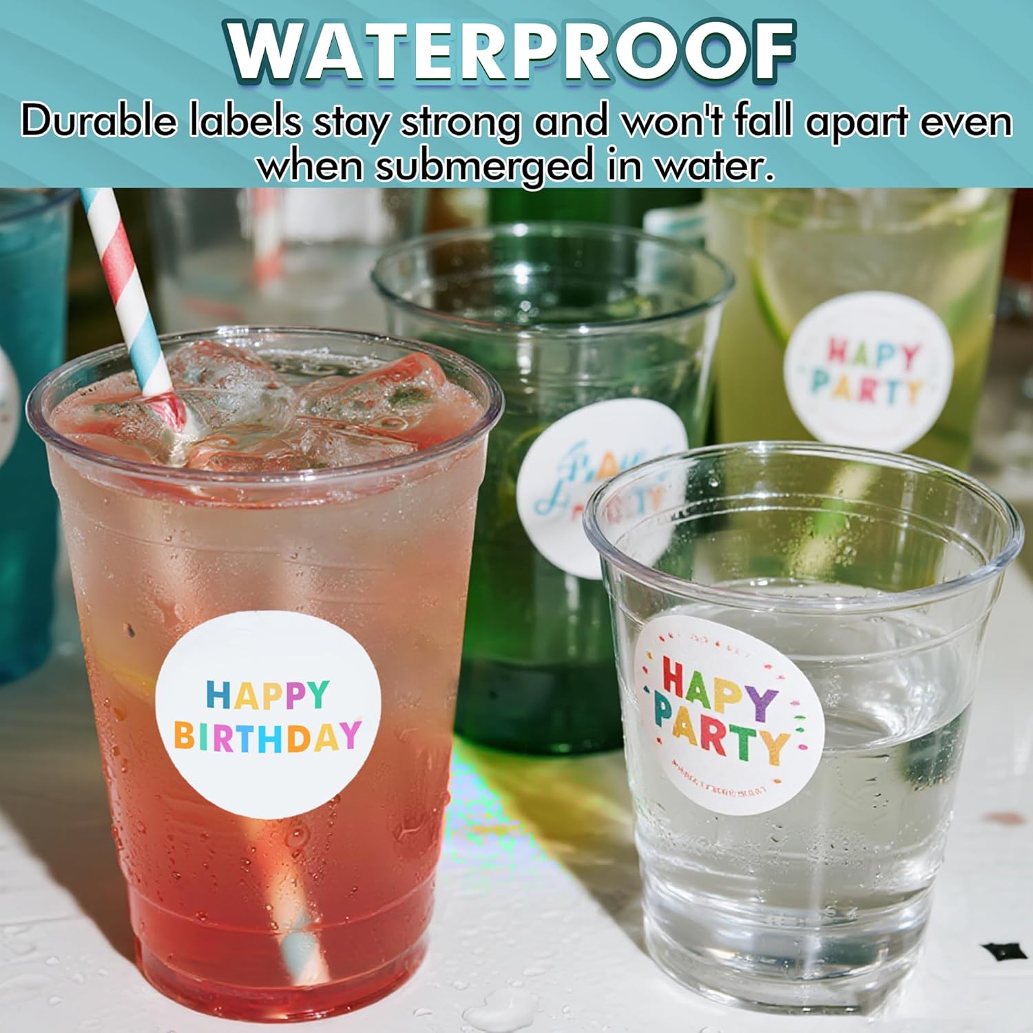 Koala Round Labels 2.5 Inch, Matte Waterproof Printable Circle Stickers for Inkjet and Laser Printer, 240 Circle Labels for Brand Logo, Bottle, Jar - Image 4