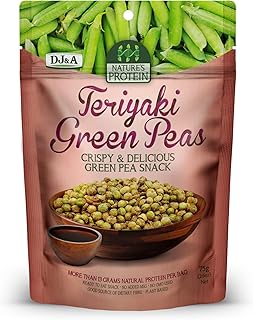 DJ&A Nature's Protein Teriyaki Green Peas Snack 75 g