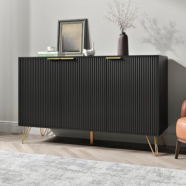 NOVAMAISON Storage Cabinet with 3 Doors