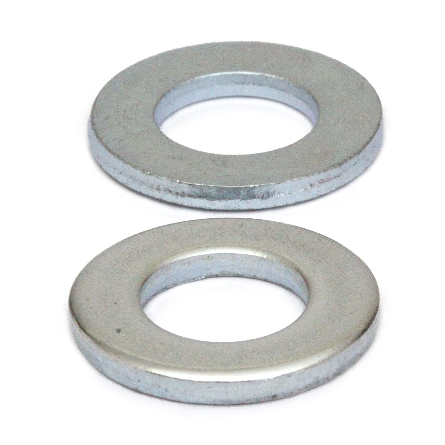 MonsterBolts - M10 Flat Washer, DIN 125A, Zinc CR+3, 25 Pack
