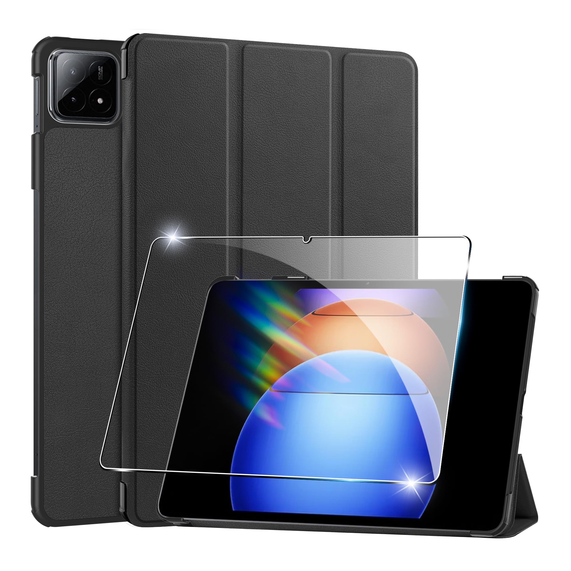 Etui na Xiaomi Pad 6S Pro 2024 12,4 cala + 1 szt. szkła