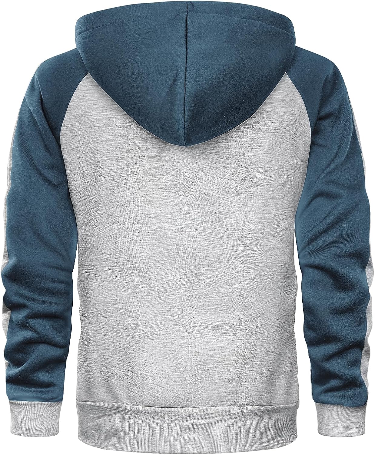 Hoodies for Men Zip Up Hoodie Drawstring Casual Long Sleeve Pocket Hooded Sweatshirts - Image 7