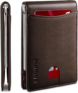 Runbox Genuine Men Slim Wallet Money Wallet Gift